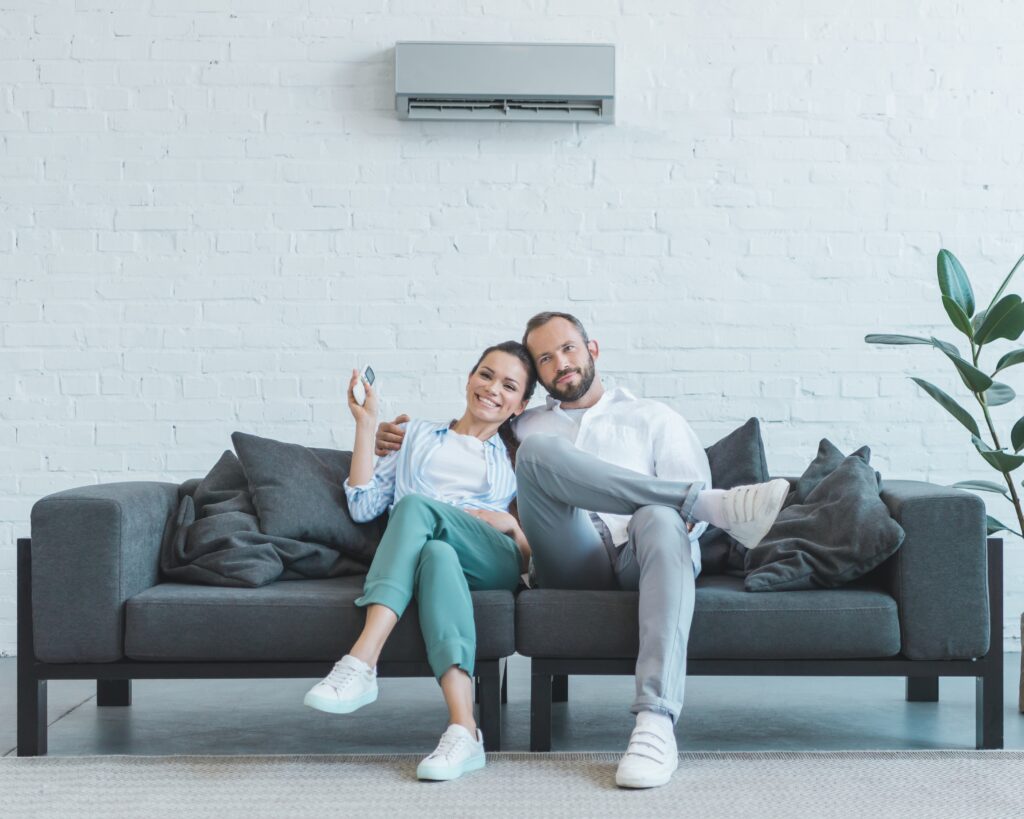 Genehmigen Sie den Einbau einer Klimaanlage mit dem Eigentümer.