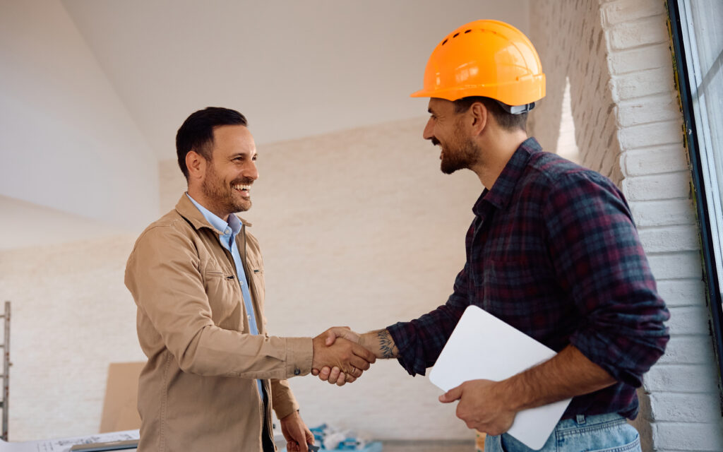 Gespräch und einem kostenfreien Angebot